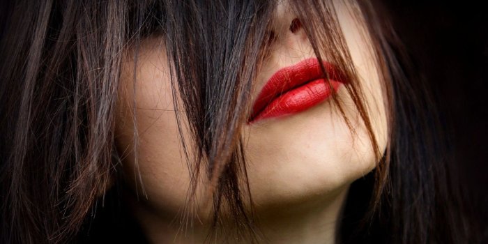 1680x1050 Red lips wallpaper - Photography wallpapers - #19180