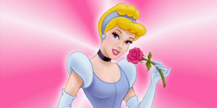 2560x1600 Pretty Cinderella With Red Rose Disney Cartoon Movies Desktop Hd