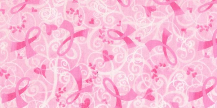 1000x1000 Timeless Treasures Pink Ribbon Breast Cancer Ribbon Pink