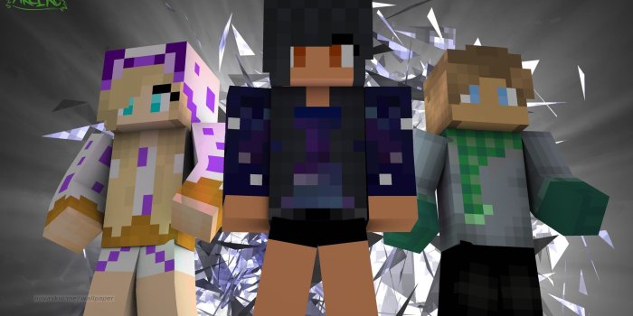 1920x1080 adventure #aphmau #aphmaufanfictiom #mcd #minecraft - Tres Chicas En