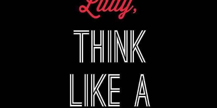 872x1635 Este wallpaper nos hizo el día! Act like a lady, think like a boss