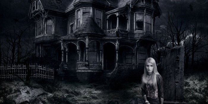 1280x960 Haunted House Desktop Wallpapers | fantasy gothic