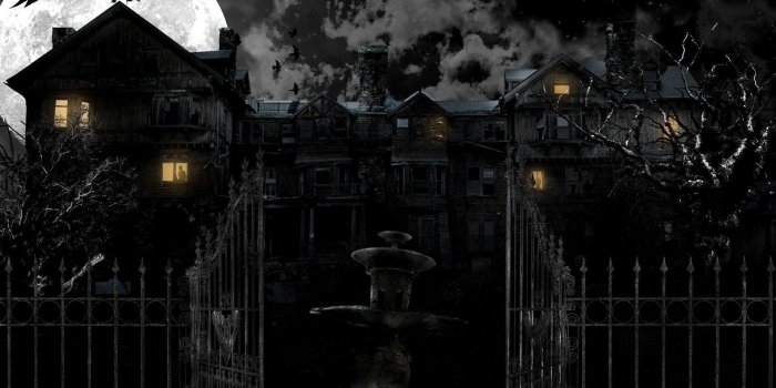 1920x1200 Haunted House Wallpapers Desktop