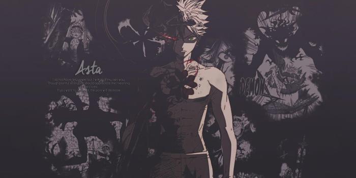 1600x900 PC] Asta - Black Clover Wallpaper | Anime | Black clover anime