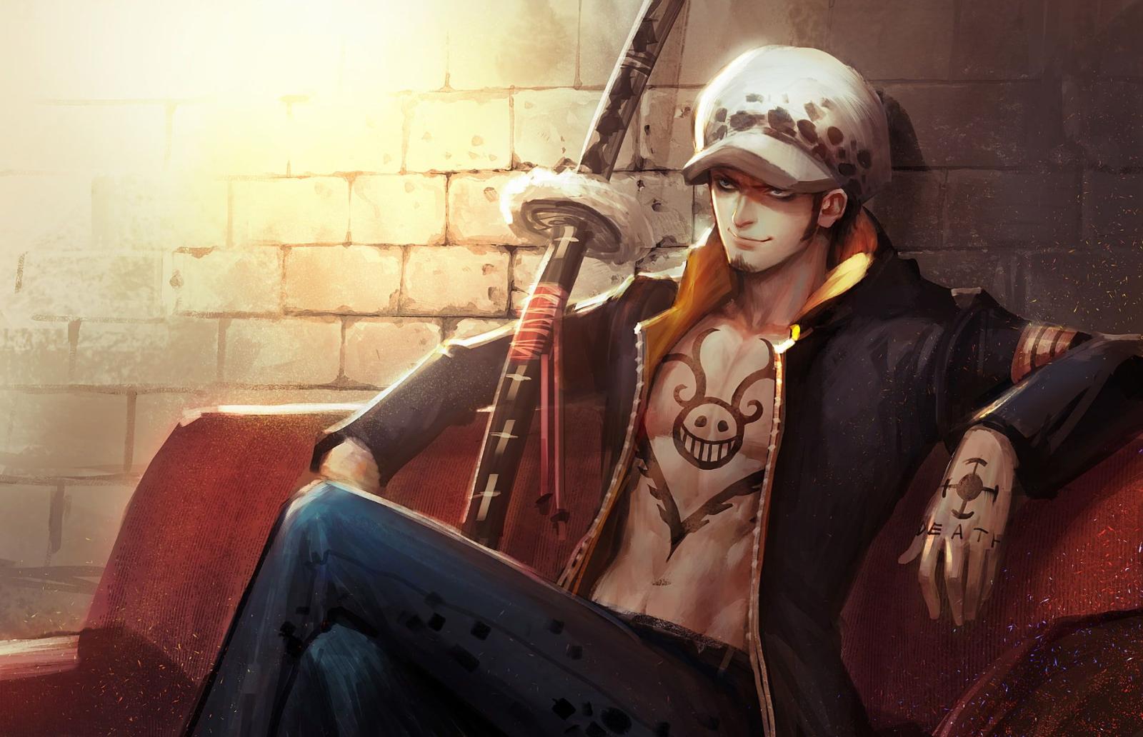 1920x1239 HD wallpaper: Trafalgar Law wallpaper, One Piece, pirates, heart