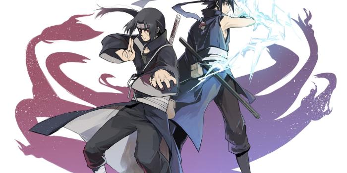 2560x1600 Itachi Uchiha and Sasuke Uchiha in Naruto wallpaper - Anime