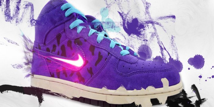 1680x1050 Nike Logo Shoe Purple Wallpaper HD #2577 - Ongur