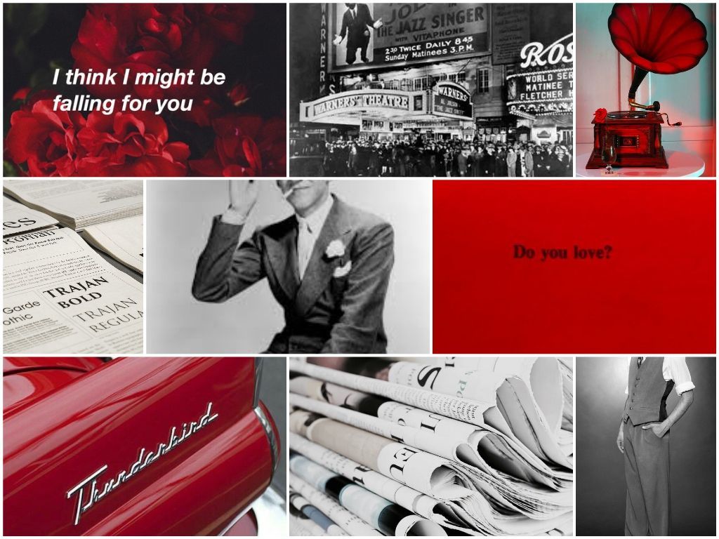 1024x768 Aesthetic for Karkat who lived in the 1920s-50s, worked...