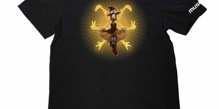 1000x1000 MUSELK ZEN HIPPIE BLACK T-SHIRT | Home page | Click