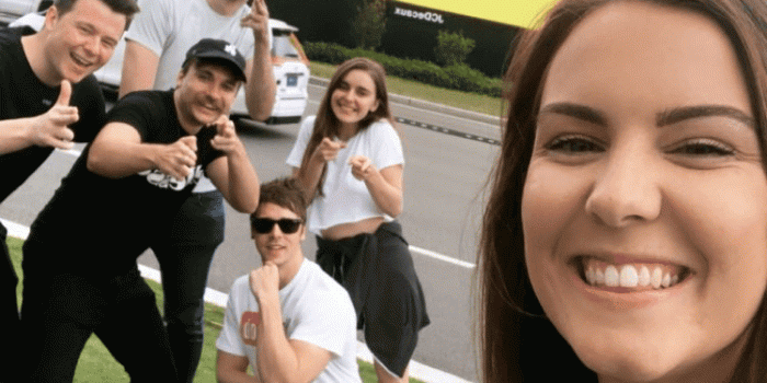 750x1334 Grace up front looking like the sweetheart she is. Muselk, Bazz