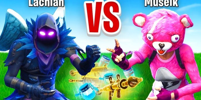 1280x720 Lachlan VS Muselk Rock Paper Scissors CHALLENGE In Fortnite Battle Royale