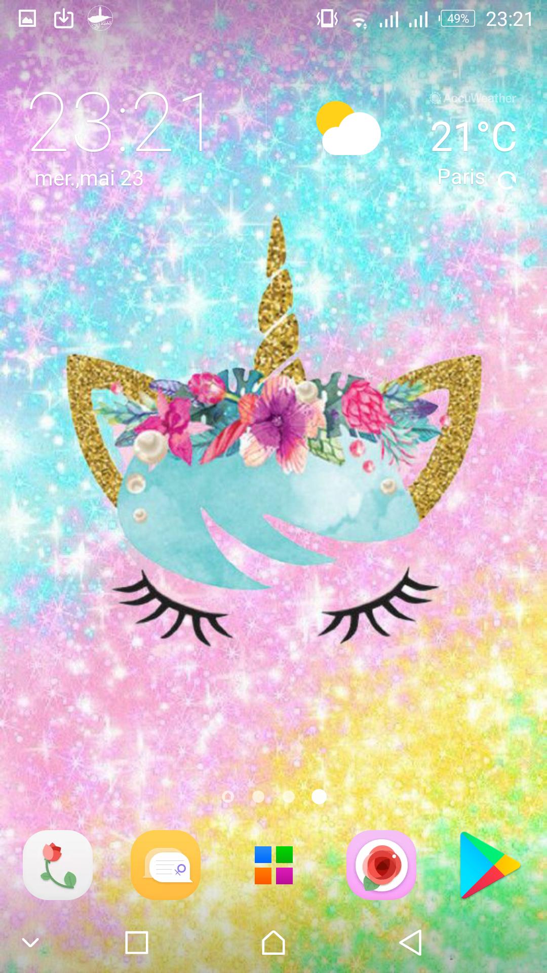 1080x1920 Kawaii Unicorn Girly Wallpapers ❤ Cute Backgrounds for Android