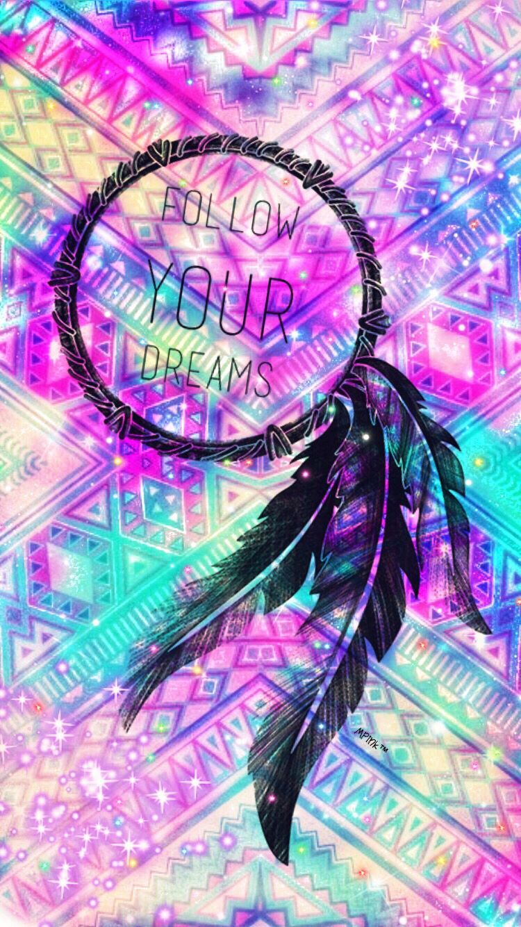 750x1334 Follow Your Dreams Tribal Wallpaper/Lockscreen Girly, Cute