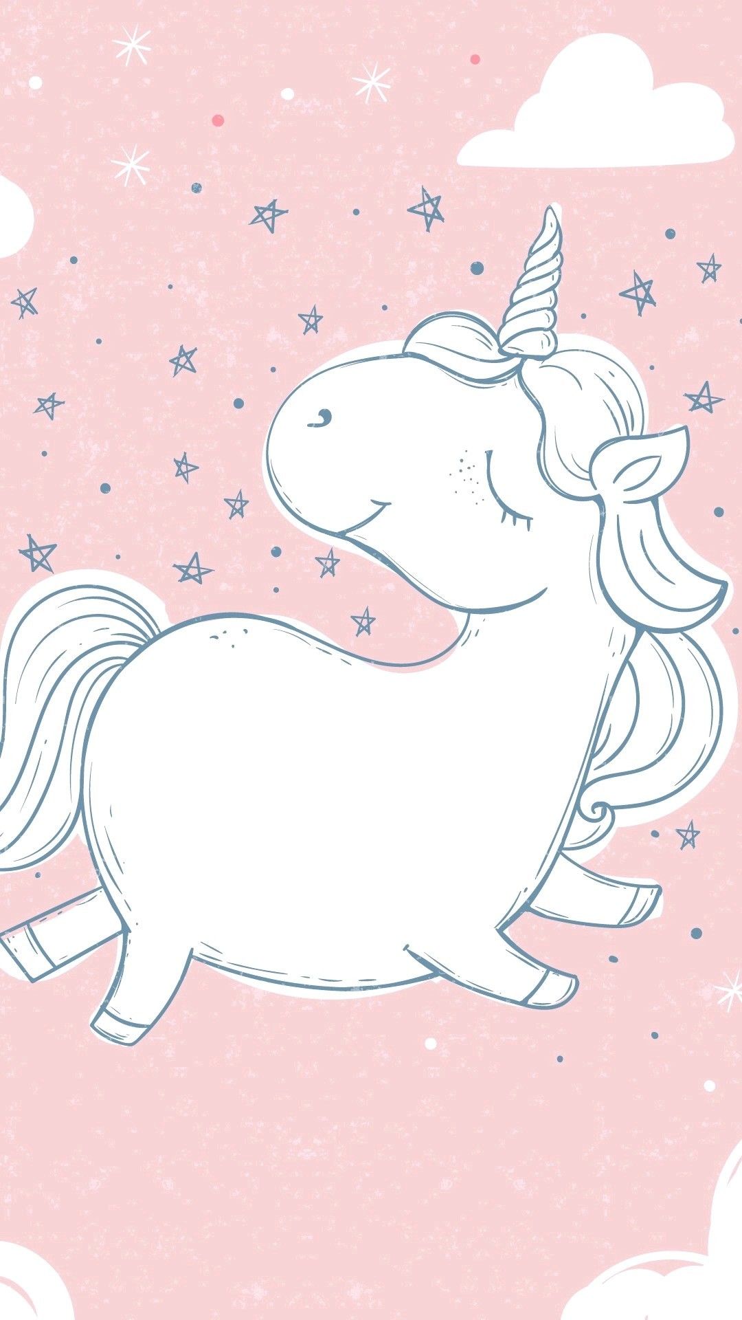 1080x1920 78+ Kawaii Unicorn Wallpapers on WallpaperPlay