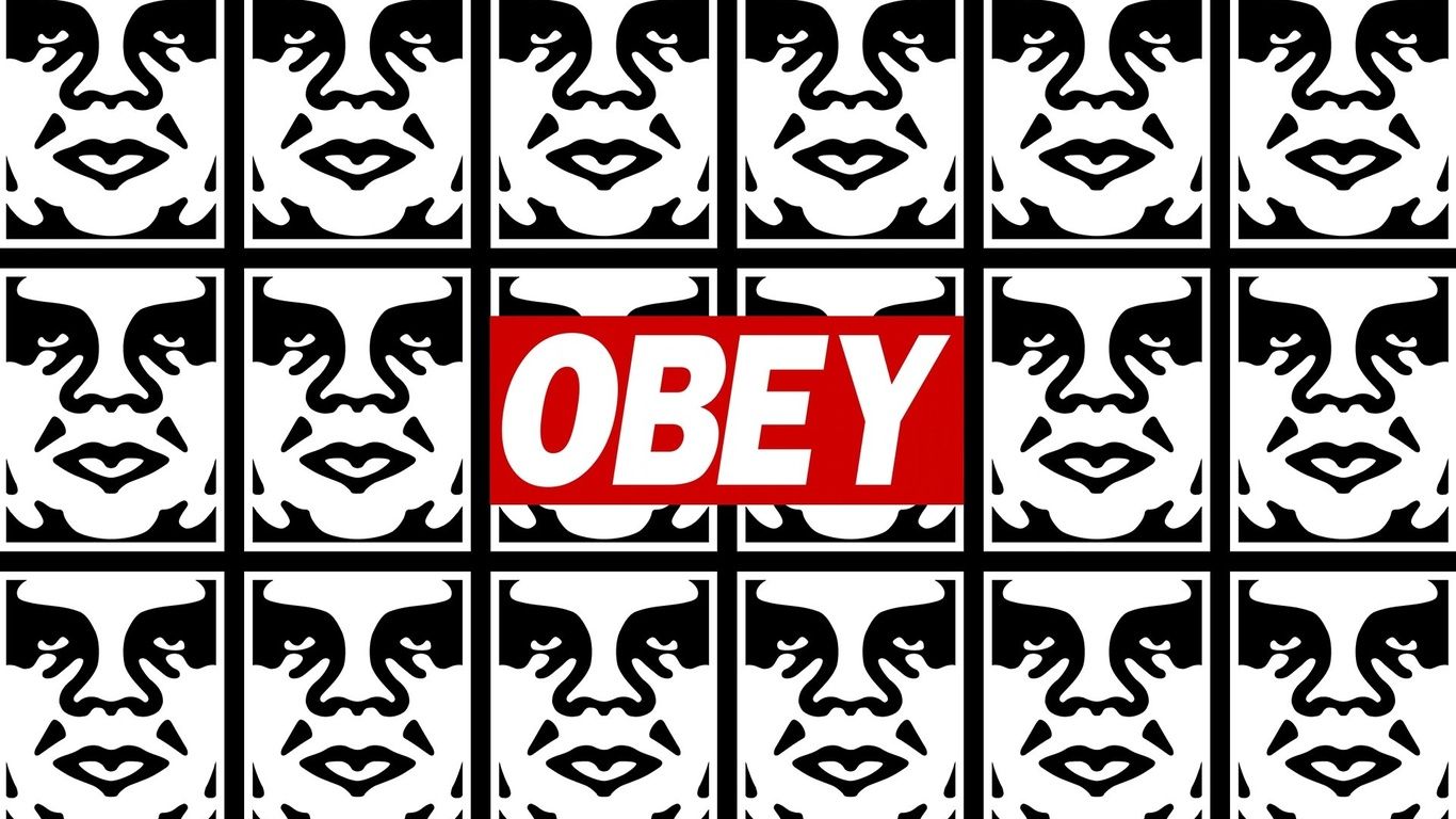 1366x768 Obey Wallpaper by InstantClassic 1366x768