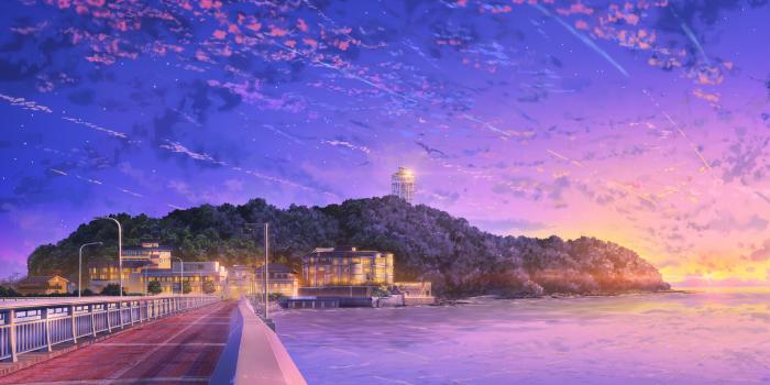 3840x2160 Wallpaper 4k Japan Anime Sky 4k-wallpapers, anime wallpapers, hd