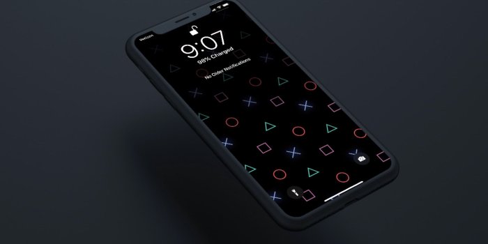 2048x1537 Request] PS Symbols pattern wallpaper : PSW