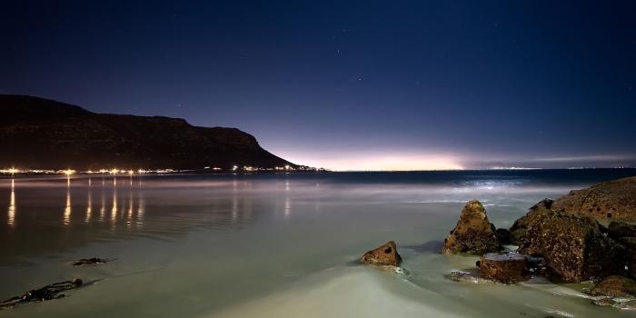1920x1200 Night at beach Wallpaper Beaches Nature Wallpapers in jpg format for