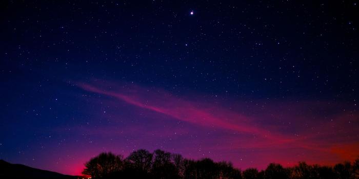 3840x2400 Download 3840x2400 wallpaper blue pink sky, starry night, nature, 4k