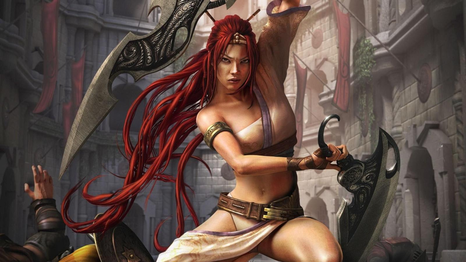 1920x1080 fantasy, video games, fighter, Heavenly Sword, Nariko :: Wallpapers