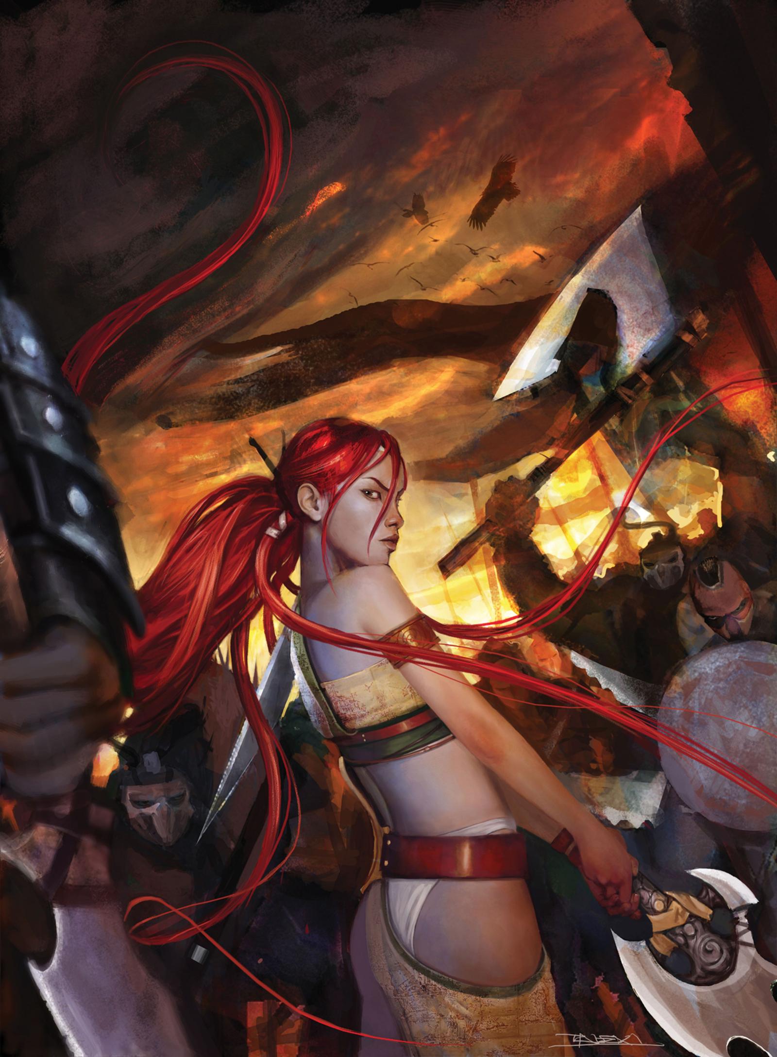 3813x5190 Nariko from Heavenly Sword |