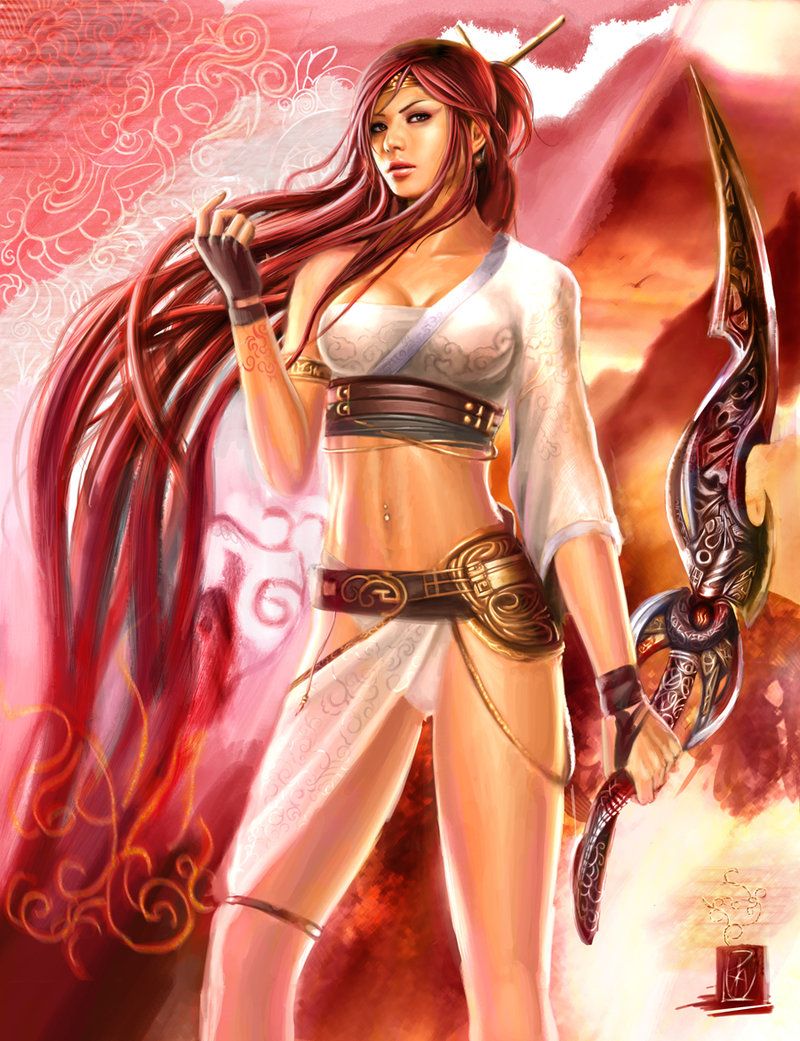 800x1041 nariko from heavenly sword | MyConfinedSpace