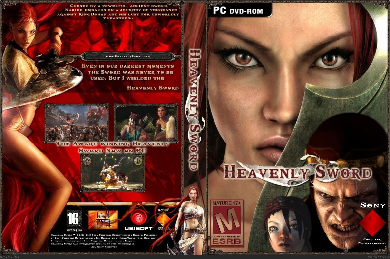 1977x1316 Heavenly Sword PC PC Box Art Cover by Dan7e