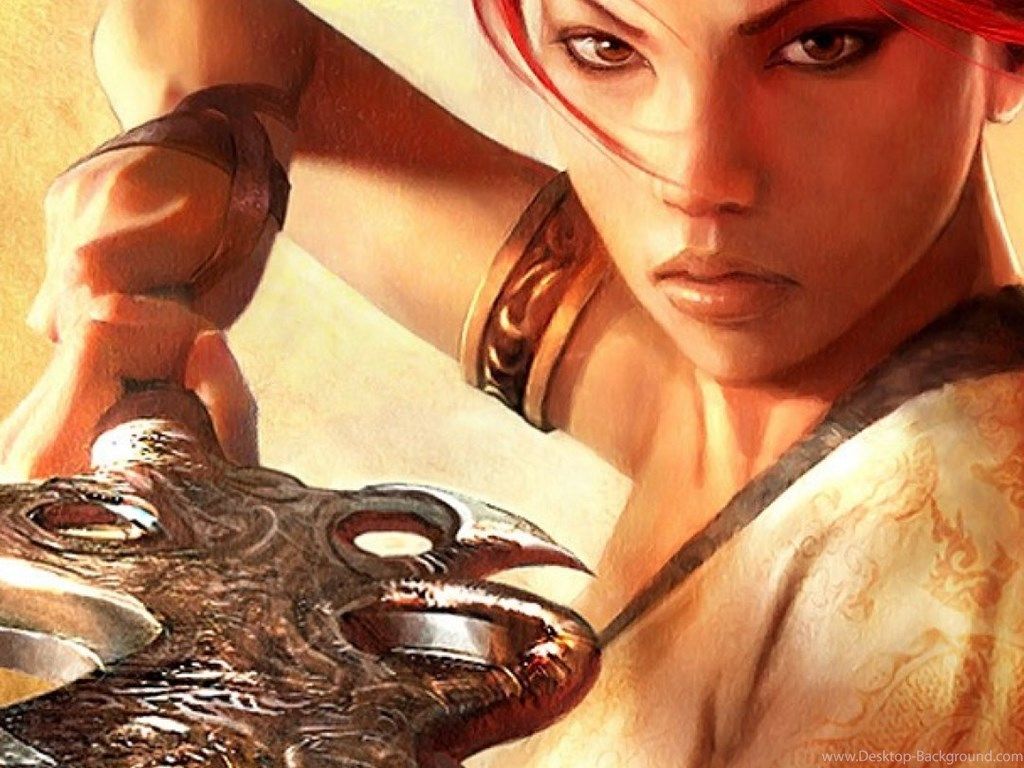 1024x768 Download Wallpapers 1080x1920 Heavenly Sword, Nariko, Girl, Red