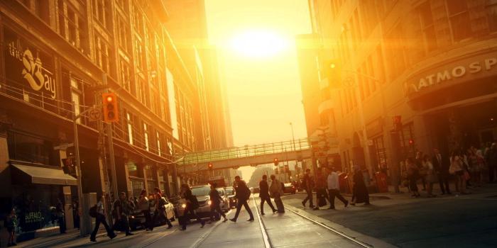 1920x1200 Street in Toronto wallpaper - World wallpapers - #17580