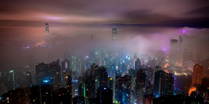 3840x2160 Hong Kong, Travel, Night, City, Sky 4K Ultra HD Wallpaper, 3840x2160