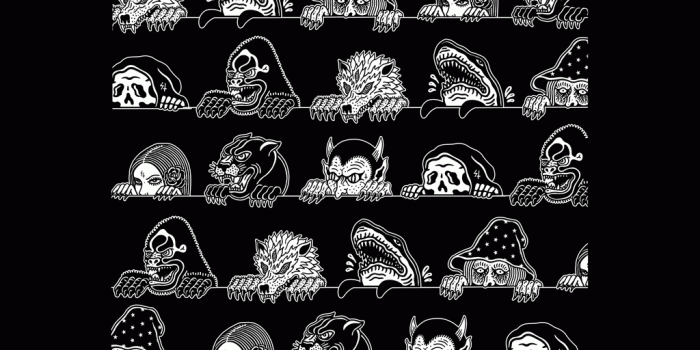 1024x1024 Lurkers Tee - Black