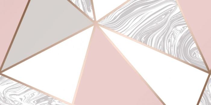 1000x1000 Zara Marble Metallic Wallpaper Soft Pink Rose Gold