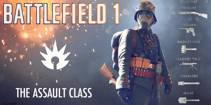 1300x674 Custom-made BF1 Assault Class Wallpaper