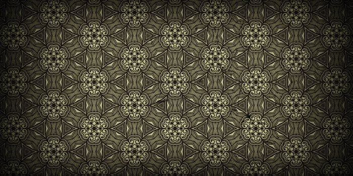 8000x4500 Dark Brown Vintage Ornament Wallpaper Pattern Design
