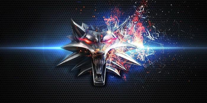 1332x850 Wallpaper style, background, wolf, texture, mouth, medallion, grin