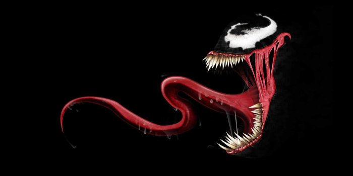 5760x1080 Venom Mouth Triple Monitor Wallpaper | Pixelz
