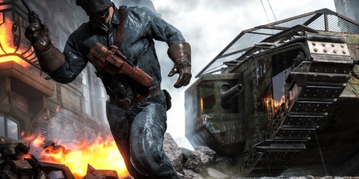 1280x1024 Download wallpaper 1280x1024 battlefield 1, tank, battle standard 5