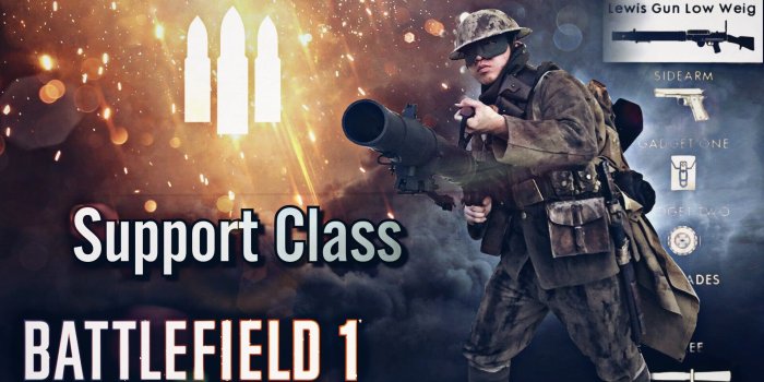 1920x1080 Custom BF1 British Support Class wallpaper I made