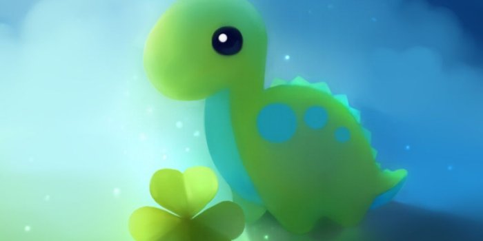 1024x1024 Cute Dino ❤ 4K HD Desktop Wallpaper for 4K Ultra HD TV • Wide