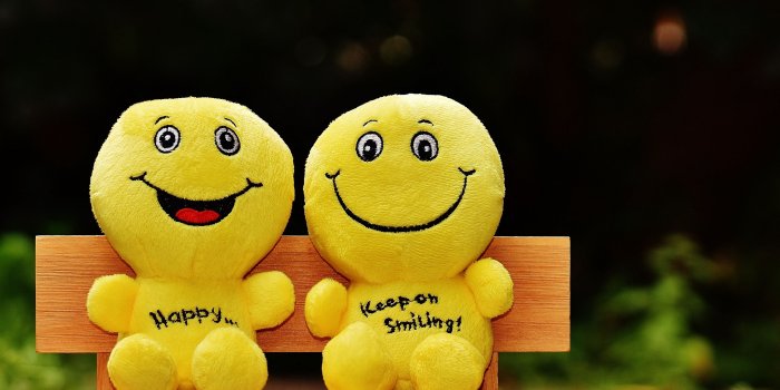 3415x3415 Download wallpaper 3415x3415 smiles, happy, cheerful, smile, bench