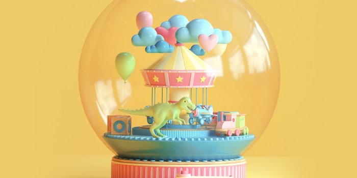 1024x1024 PAPERS.co | iPad wallpaper - bg82-toy-dinosaur-yellow-art-digital-cute