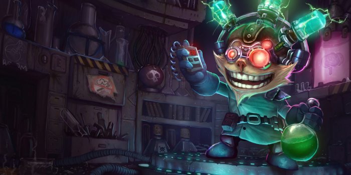 4800x3000 Mad Scientist Ziggs | LoL Wallpapers