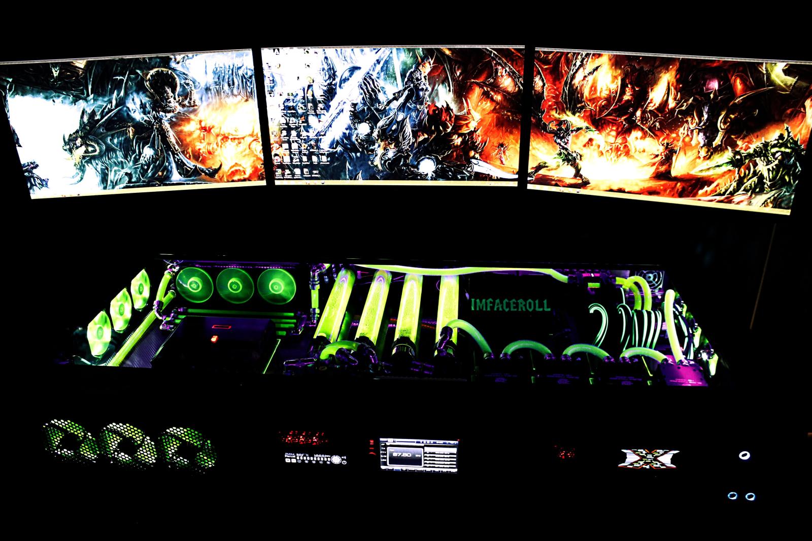5184x3456 Black flat screen monitors, PC gaming, tuning HD wallpaper