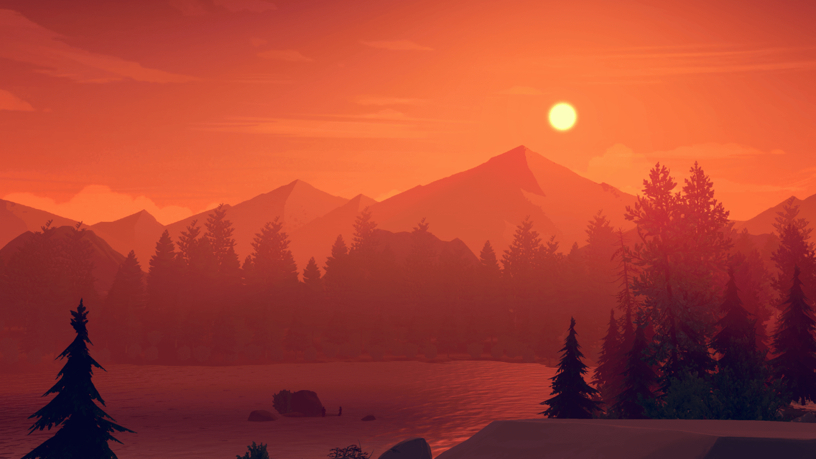 1920x1080 Before Firewatch was a 3D world, it was a painting | Polygon