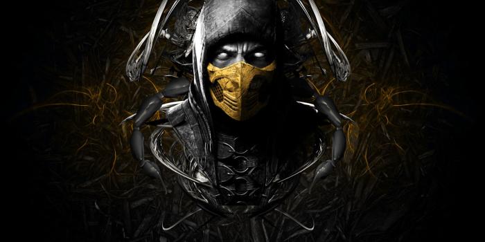 2560x1600 Mortal Kombat X Scorpion Face Ninja Mask 2560x1600 HD Wallpapers