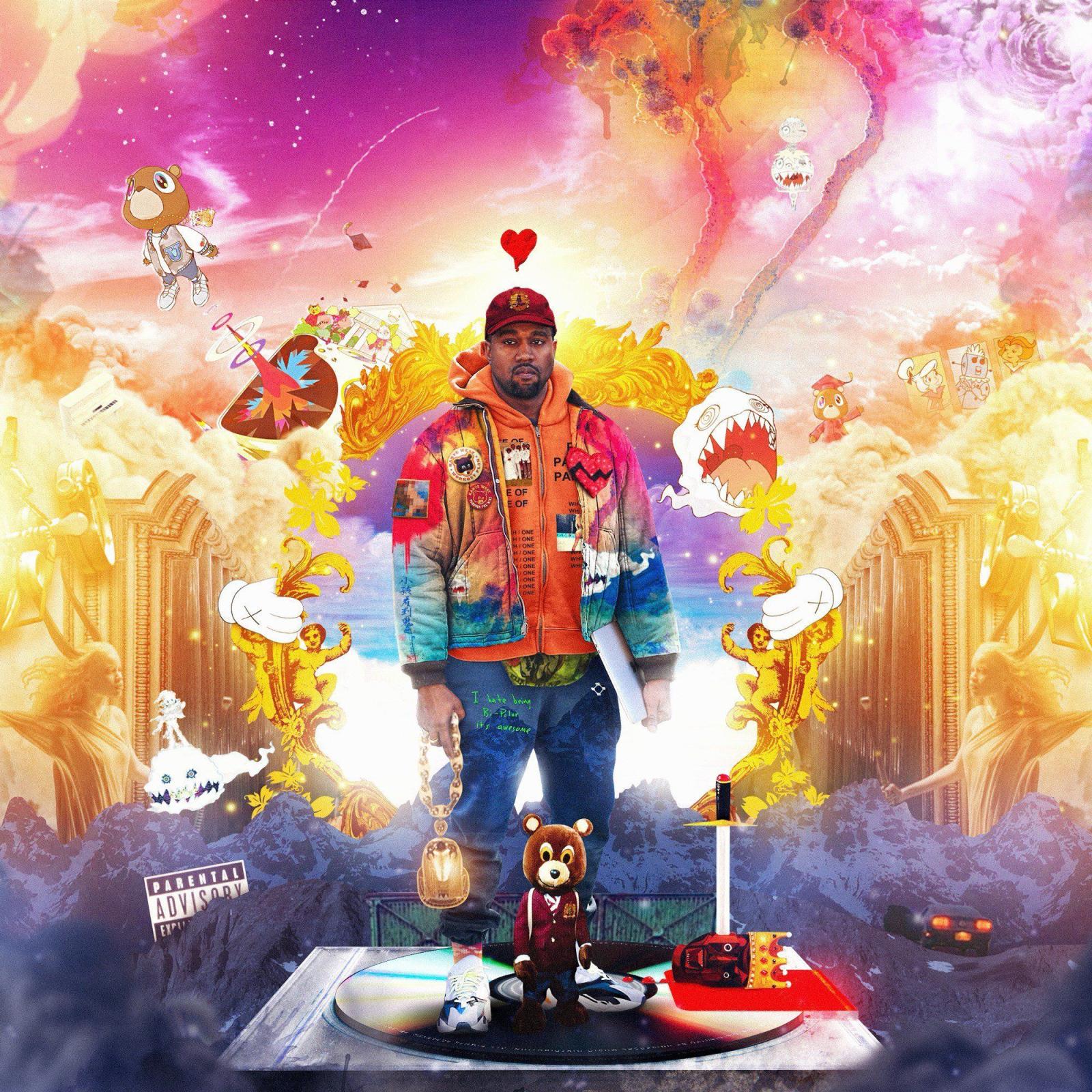 2000x2000 kanye west | album cover mashup | Kanye in 2019 | Kanye west album