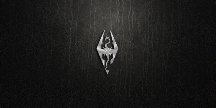 1920x1080 Skyrim Logo Wallpapers