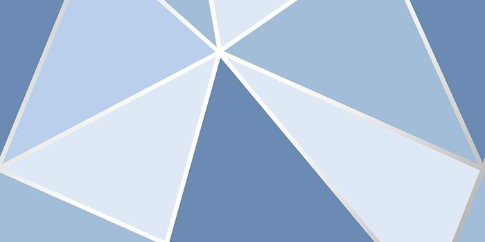 1500x1500 Apex Geometric Wallpaper Blue Fine Decor FD41992 - - Amazon.com