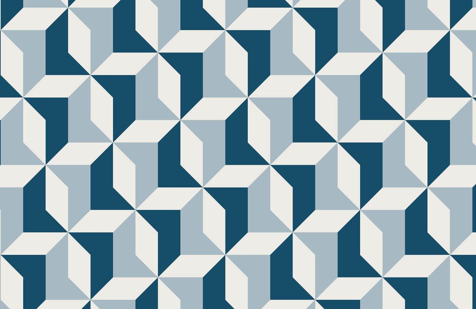 1650x1070 Blue Geometric Wallpaper | Abstract Design | MuralsWallpaper