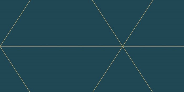 1103x1125 Metallic Triangle Geometric Wallpaper | Teal, Blue Green & Metallic